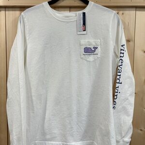 NWT! Vineyard Vines Whale Long Sleeve Tee, women’s small